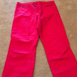 Pink jeans